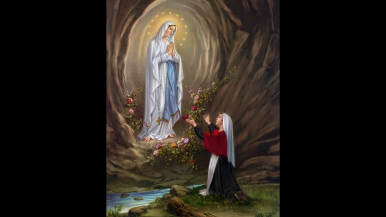 Ave Maria Lourdes (Paroles) YouTube