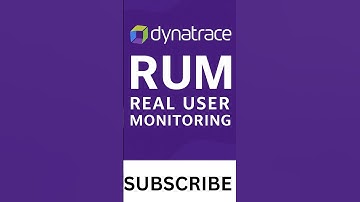 #RUM #realusermonitoring #dynatrace