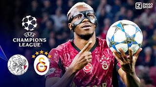 Download Lagu OSIMHEN SCHIET AJAX NOG VERDER DE AFGROND IN... 😱🥶 | Ajax vs Galatasaray | Champions League 25/26 MP3