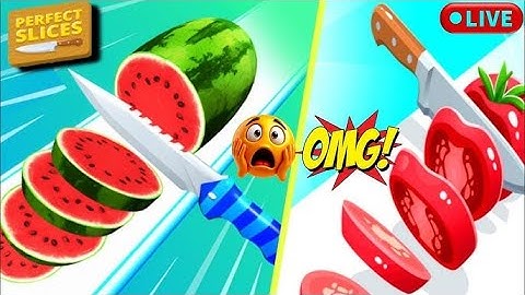 Perfect Slices – Super Satisfying Cutting Challenge! 🔪🍅 | Android & iOS Gameplay