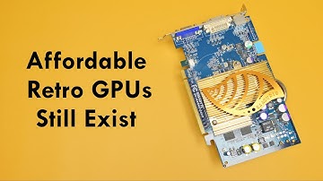Overlooked High Performance Windows 98 Retro GPU: GeForce 6600 GT