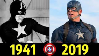 Капитан Америка - Эволюция (1941 - 2019) ! История Стива Роджерса !