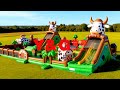Ultimate Farm-Themed Indoor Bounce House Adventure! 🤠🐄 Giant Inflatable Park for Kids Mp3 Song