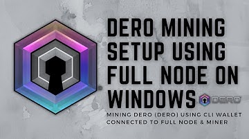 Mining DERO Using CLI Miner & Full Node