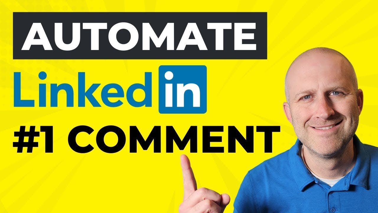 How To Automate The First Comment On LinkedIn - YouTube