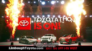 Toyotathon Year-End Savings At Limbaugh Toyota | Find Your Next Toyota Here!