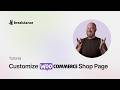 How to Customize Your WooCommerce Shop Page with Breakdance