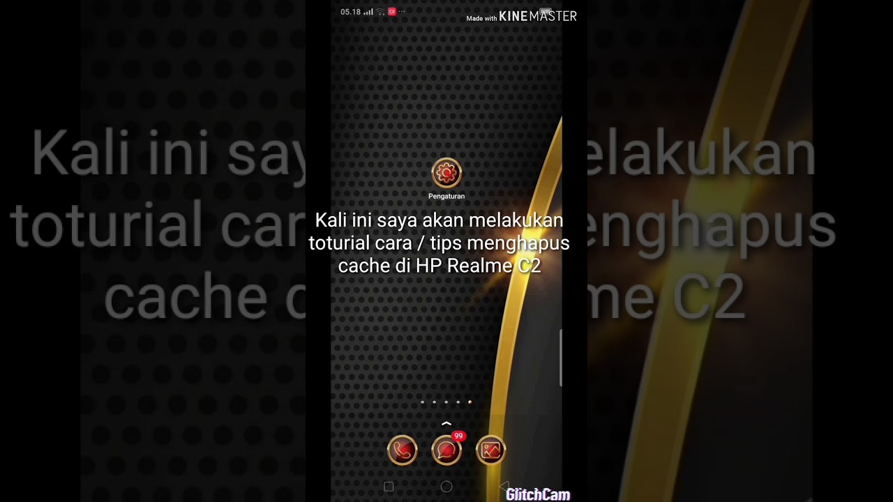 Cara Menghapus Cache Di Hp Realme C2 Youtube