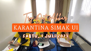 Try Out akbar Karantina SIMAK UI by Latis Supercamp