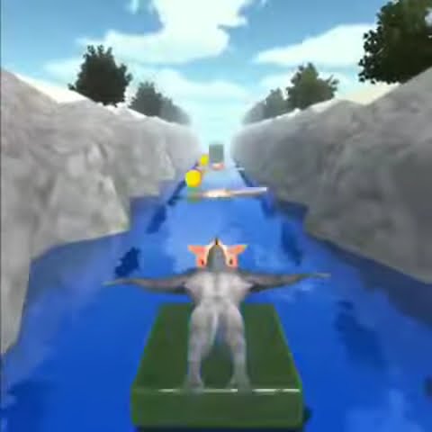 Flying gorilla ad