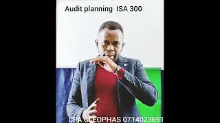 AUDIT PLANNING ISA 300