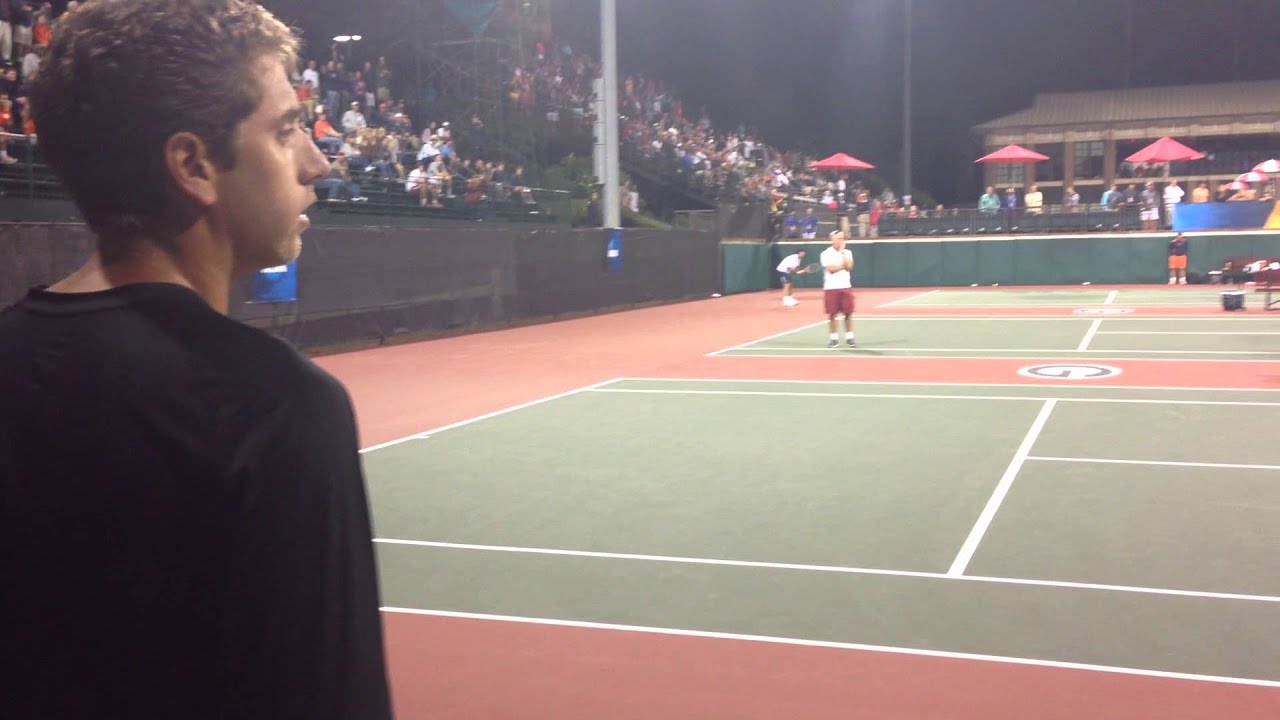 USC Match Point to Clinch NCAA Men's Tennis Semi Win over UVA