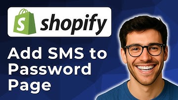 How to add SMS to Shopify password page [2025 Easy Guide]