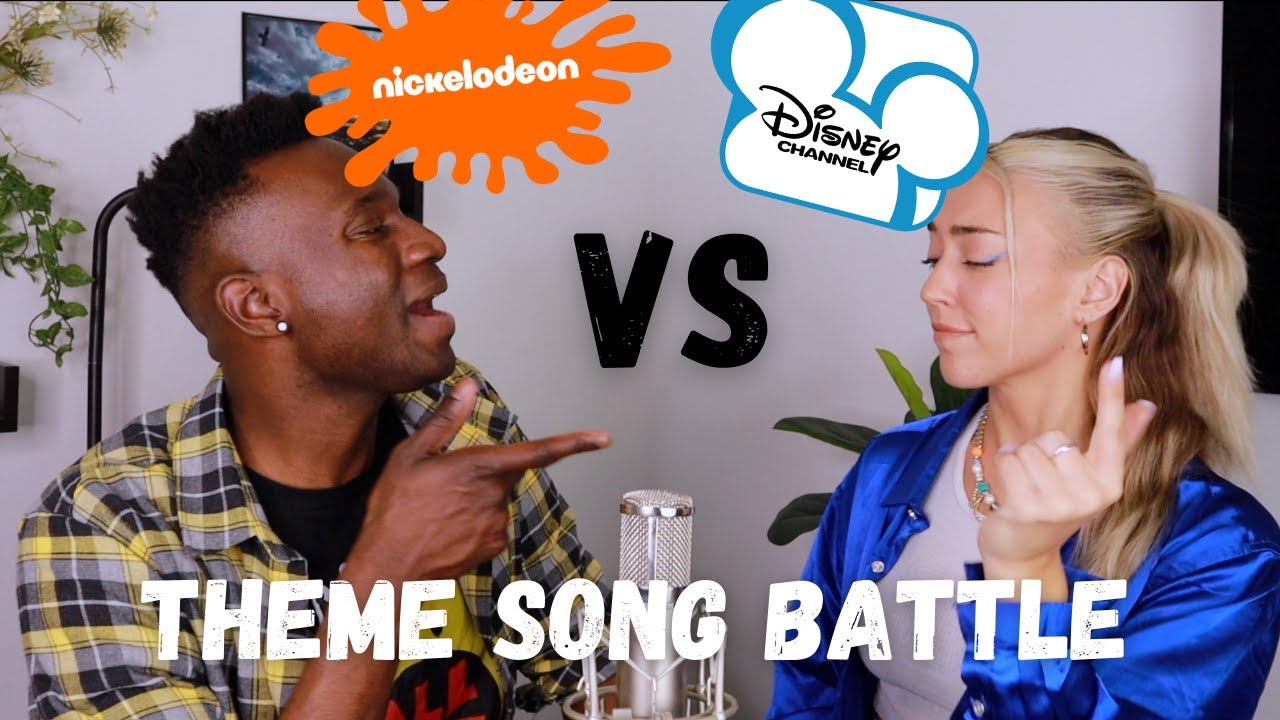 Disney Channel VS Nickelodeon THEME SONG SING OFF  NiCo