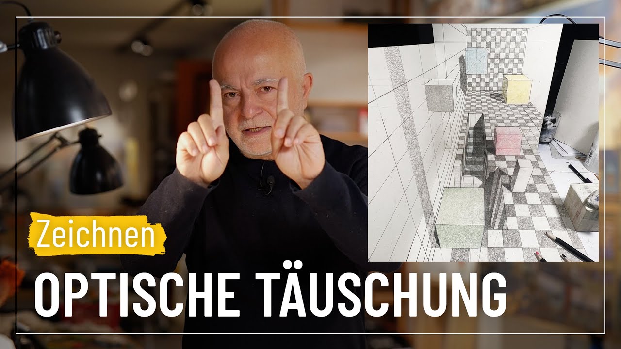 Einfache Illusionen zeichnen – sehen&gestalten #177