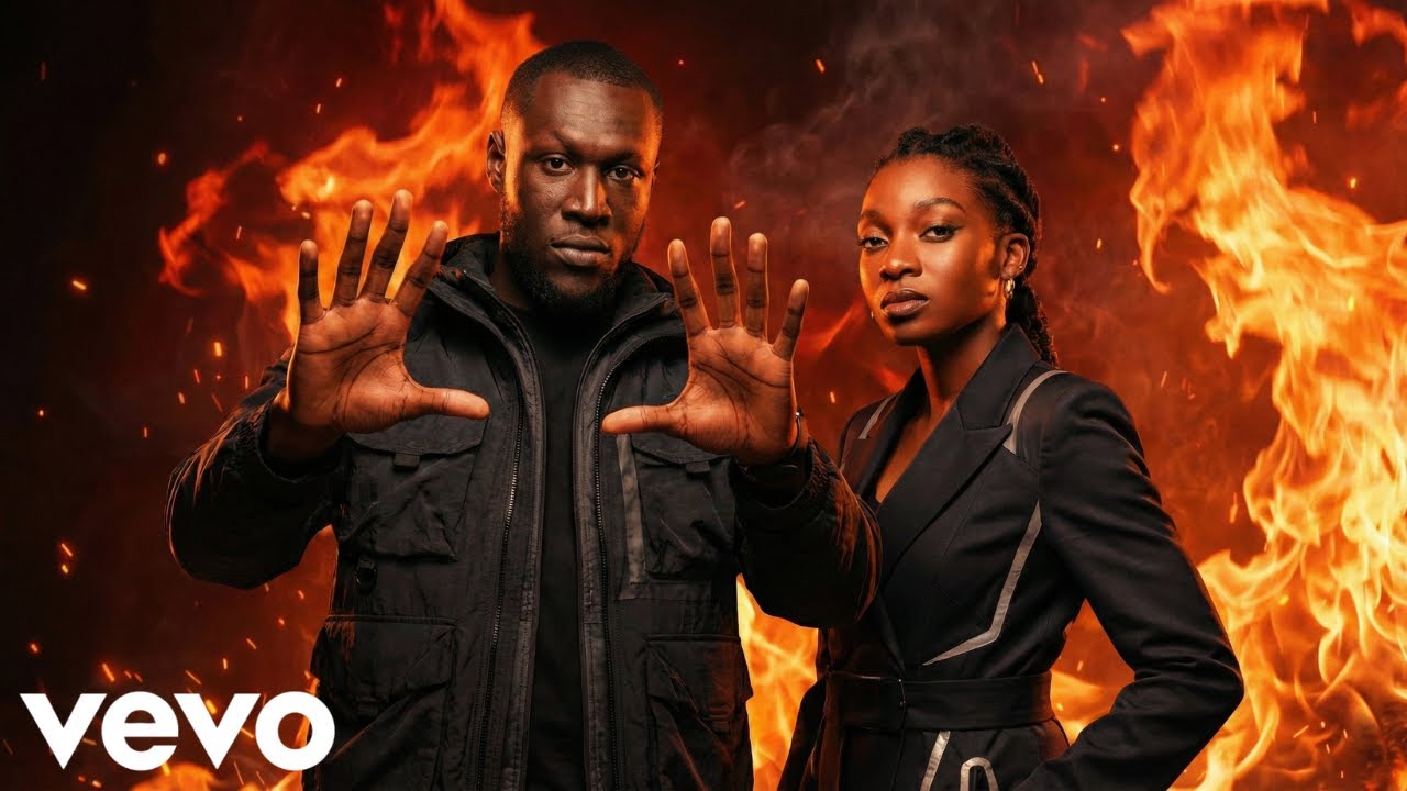 Stormzy ft. Little Simz - Coffee & Crown (Lyrical Music Video)