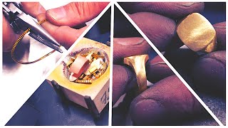 How To Make a SIGNET RING by Hand | Jewellery Making Tutorial