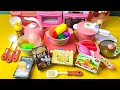 3 MINUTES SATISFYING WITH UNBOXING MINI KITCHEN SET TOYS | TOYS ASMR no music