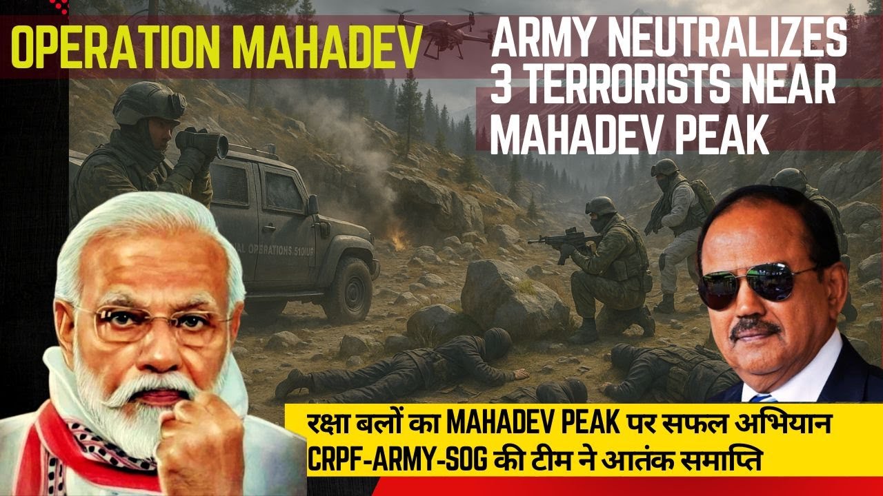 Tactical Breakdown of Operation Mahadev | Kashmir Counter-Terror | Inside the Hunt