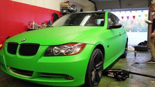 Plasti-Dip make over - BMW 325i