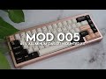 Akko mod 005  a 65 aluminum gasket mounted keyboard