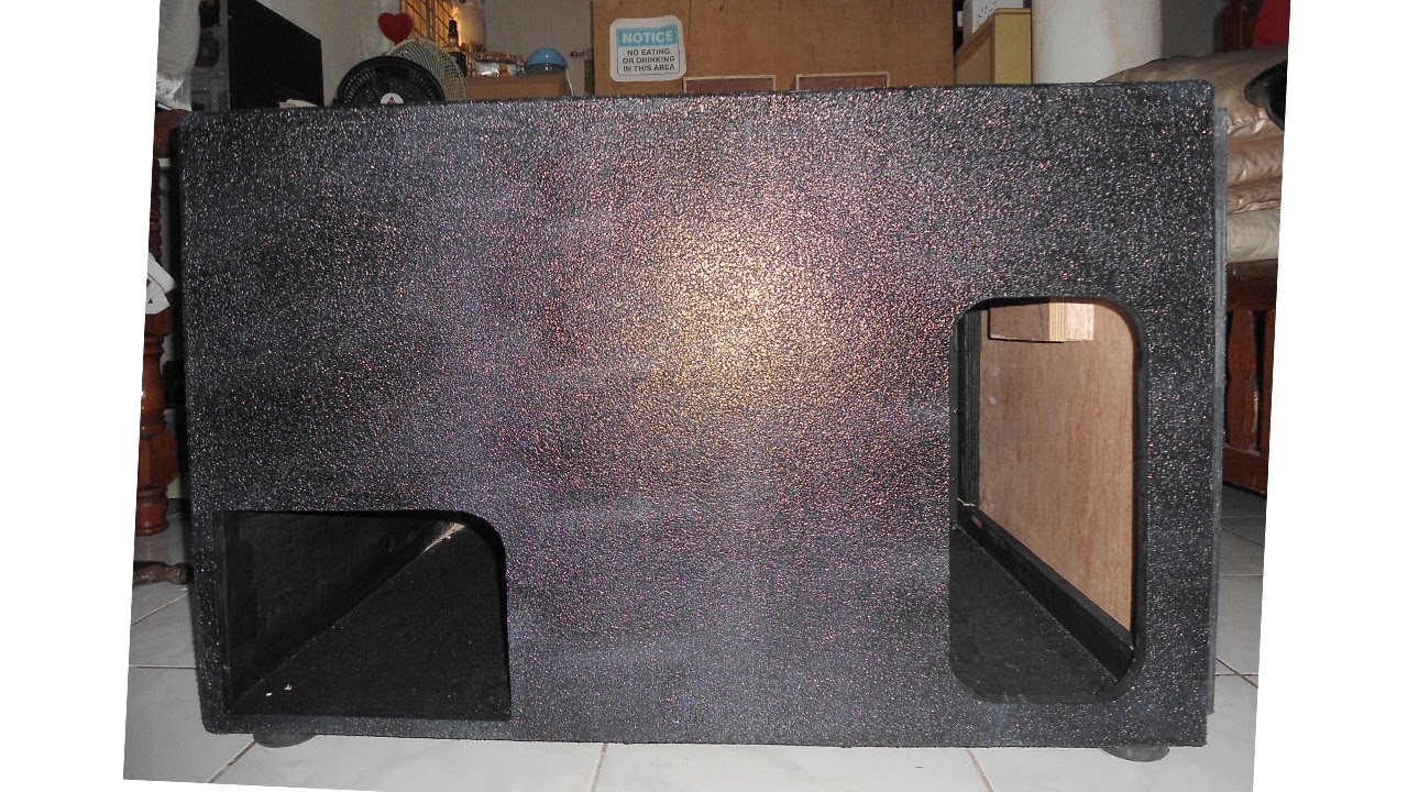 My New Subwoofer Box ??? YouTube