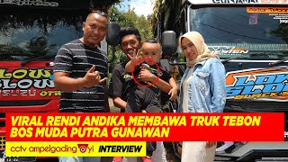 VIRAL LUR RENDI ANDIKA Membawa TRUK TEBON GUNAWAN PUTRA CCTV AMPELGADING TRUCK LOVERS DAN TRUK MANIA