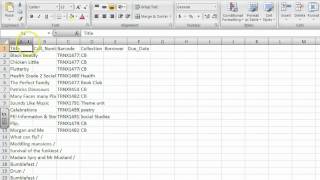 Exporting your Inventory Report to Excel
