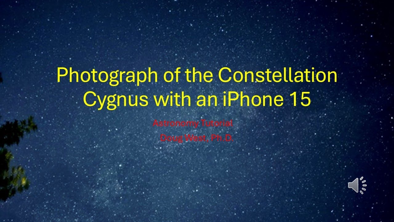 Photographing Cygnus with an iPhone 15