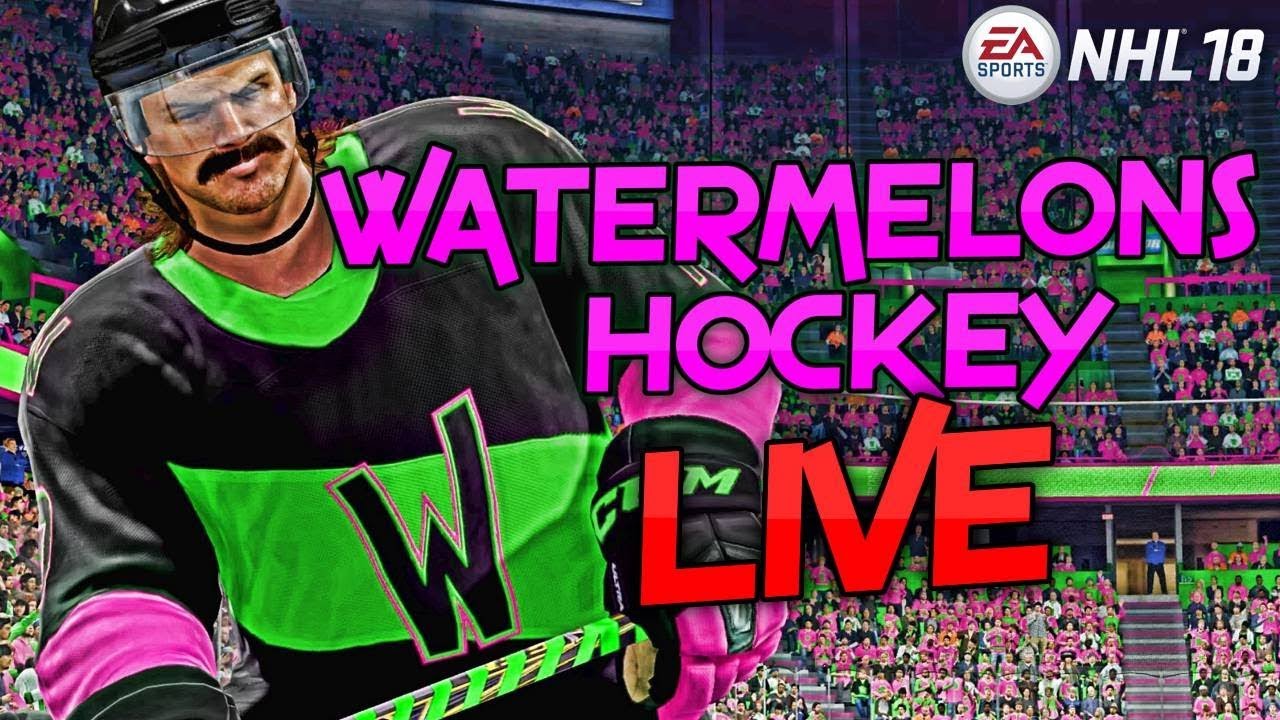 NHL 18 6's EASHL LIVE STREAM | WATERMELONS hockey | Come hangout | RCS GAMING