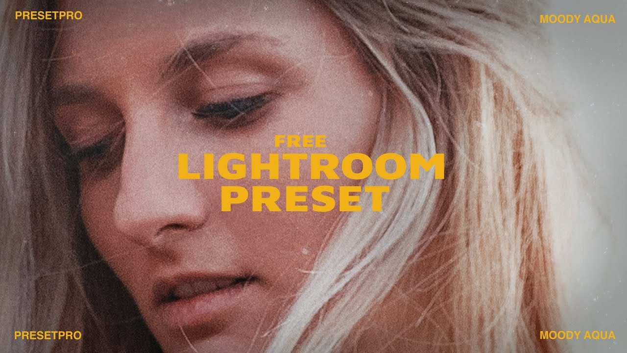 FREE Lightroom Preset & Profile "Moody Aqua"