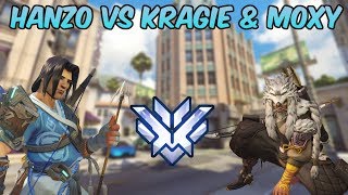 Playing Hanzo Vs Overwatch Streamers Top 500 Hanzo Vs M0Xy & Kragie