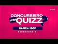 CONCURSEIRO QUIZZ #61 - BANCA IBGP - PERIODONTIA - CONCURSOS ODONTOLOGIA