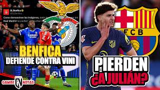 Así Defiende Benfica A Pestrianni De Vini Y Mbappé Barça Pierde A Julián? Endrick Al Psg?