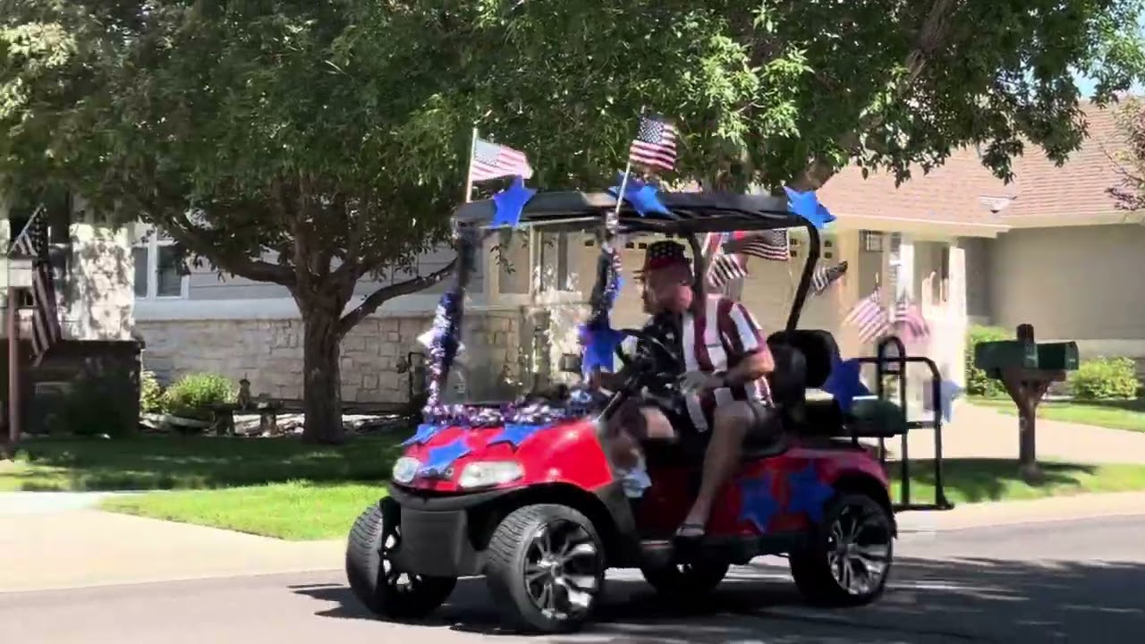 Golf cart parade 2025