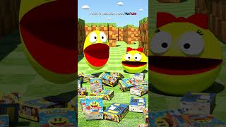 Cereal Box pacman shorts shorts