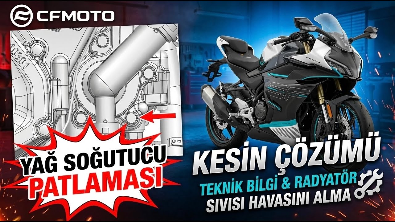 🚨2026 450SR SAHİPLERİ DİKKAT! ⚠️ Yağ Soğutucu Neden Patlar?🧨 (Kesin Çözüm) 4K