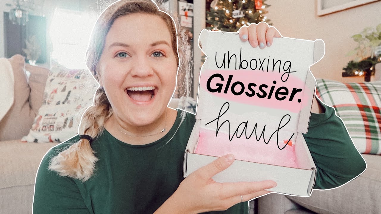 GLOSSIER UNBOXING AND HAUL: Black Friday 2020