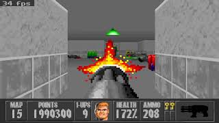 Wolfenstein 3D with NovoWolf.Level 15