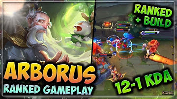 HEROES EVOLVED - ARBORUS BUILD | PHOTOSYNTHESIS SONG!! | MEDICINE MAN SKIN | RANKED GAMEPLAY!!