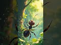 #ant #spider #story  #animals