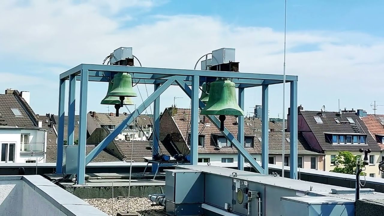 DÜSSELDORF-FLINGERN [D] - evang. Versöhnungskirche der Diakonie - Vollgeläute