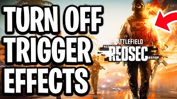How To Turn Off Trigger Effects And Controller Vibrations On Battlefield RedSec PS5 - Full Guide