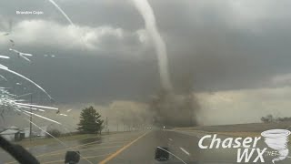 Possible tornado caught on video in Iowa