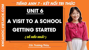 Tiếng Anh lớp 7 Unit 6 | Getting started | A visit to a school - trang 60, 61 Global Success