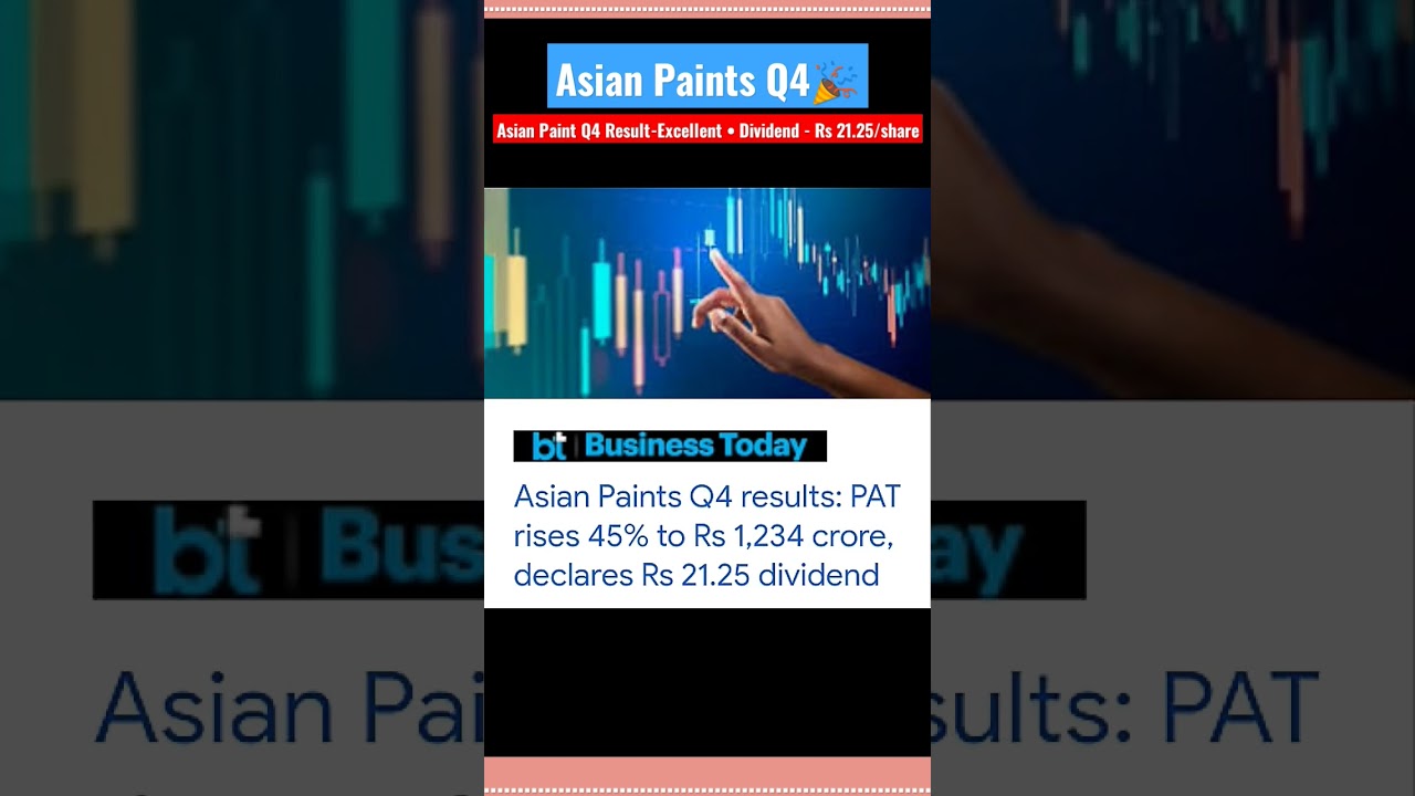 Asian Paint 🎉Q4 Result - Excellent🎉 