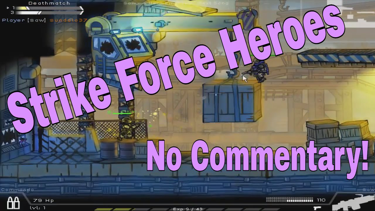 Strike Force Heroes Online 2D Shooter - Quick Match Gameplay