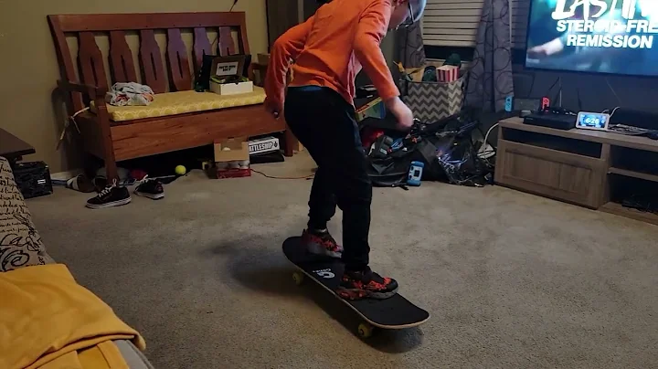 Spencer Learning to Ollie