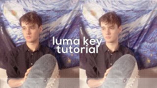 how to do luma key in video star!