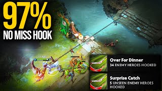 🔥 97% HOOK ACCURACY 🔥 EZ HOOK = EZ DOUBLE MMR | Pudge Official